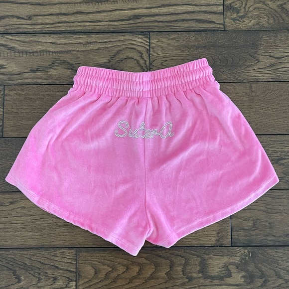 YesStyle Shorts Yesstyle Barbiecore Pink Bling Y2k Summer Booty
